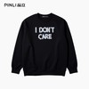 PINLI品立2026春季新款男士立体字母胶浆印花圆领套头卫衣上衣潮BG262109001 商品缩略图2