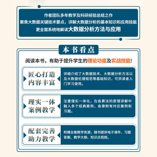官网 大数据分析方法与应用 耿秀丽 教材 9787111763550 机械工业出版社 商品图2
