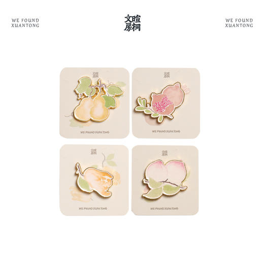 暄桐文房 福禄徽章 胸章 商品图4