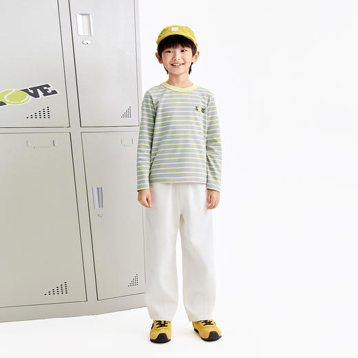 男女童圆领长袖针织衫春季新款安奈儿童装EM611591 商品图6