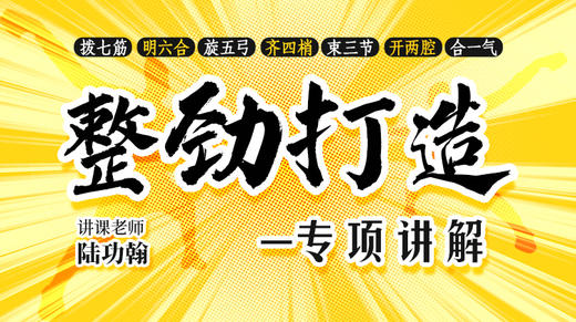 【整劲打造】专项讲解 商品图0