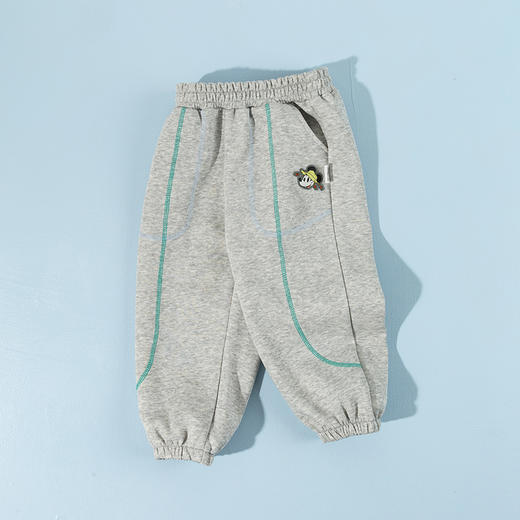 迪士尼（Disney）童装男童束脚长裤潮流帅气束脚运动山系风卫裤2026春季新款裤子ZD1FK002 商品图6