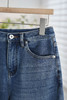 晶晶自留款|秋冬加绒九分直筒牛仔裤 保暖有型两不误 商品缩略图7