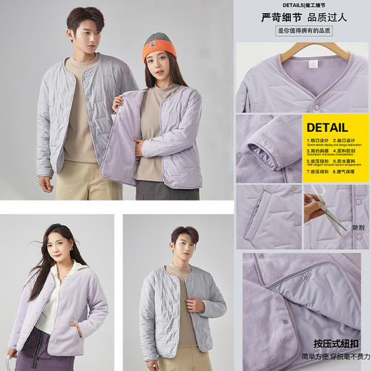 春节预售 2月24号陆续发货 轻暖升级 109.9元一件【QINGFAN 双面穿仿雪貂绒羊毛外套】男女同款100充气绒双面穿羊毛三防保暖外穿 休闲百搭 显瘦版型 时尚叠穿 三季可穿 ZXT 商品图3