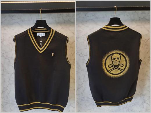 新款厚款尖领撞色针织背心来了！出口单高品质❗️这个领子不大不小，搭配有领的polo衫刚刚好！ 商品图2