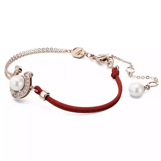 春日限定【抢先购】Symbolica施华洛世奇施家"红"运马蹄手链配饰本命年送礼（5736976 “红”运马蹄手链） 商品图5