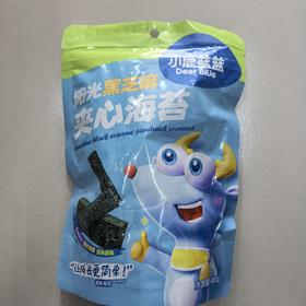 小鹿蓝蓝阳光黑芝麻夹心海苔40g