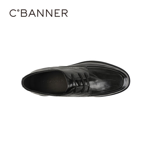 千百度2026春季男鞋经典的圆头设计包容性强商务正装A26162352 商品图3