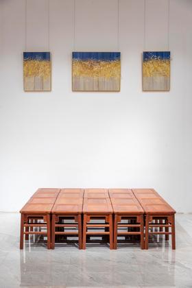 红桥红  家具严选  缅甸花梨（大果紫檀）【51 王款 大方凳】