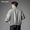 PINLI品立2026春季新款青年立领纯色亚麻梭织茄克外套上衣潮牌男GD262104008 商品缩略图2