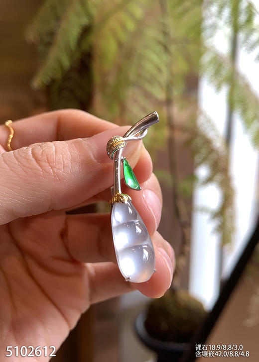 5102612，福豆胸针。具体价格微信咨询 商品图5