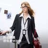 三彩2026春季新款轻职场西装外套抗皱正肩长袖上衣单排扣通勤Z 商品缩略图3