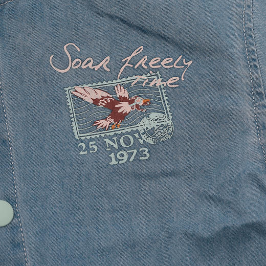 棉果果春季新品男梭织上衣牛仔外套M112150226145 商品图5