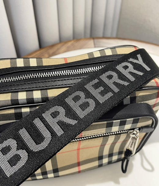 奥莱订单 Bur家男女款格纹单肩斜挎包020403 商品图4