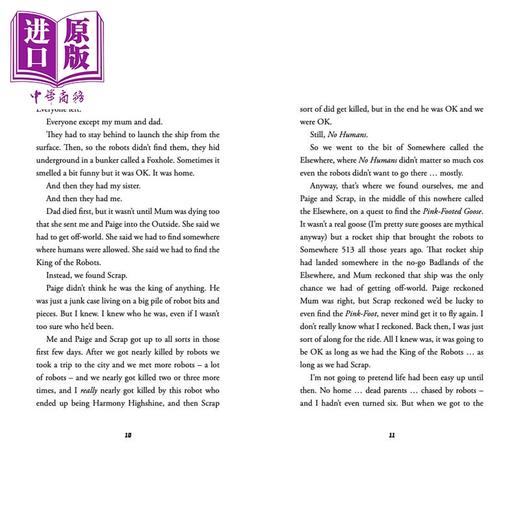 预售 【中商原版】铁皮仔2 好的 坏的 生锈的 SCRAP The Good the Bad and the Rusty 英文原版 Guy Bass 商品图4