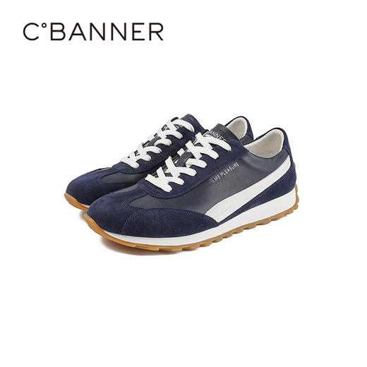 千百度2026春季男鞋高级感拉满营造复古氛围感阿甘鞋A26168781 商品图4