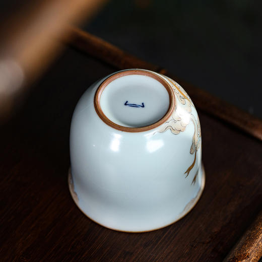 问鼎鼎峰系列月白老款手握杯（锦绣中华） 商品图4