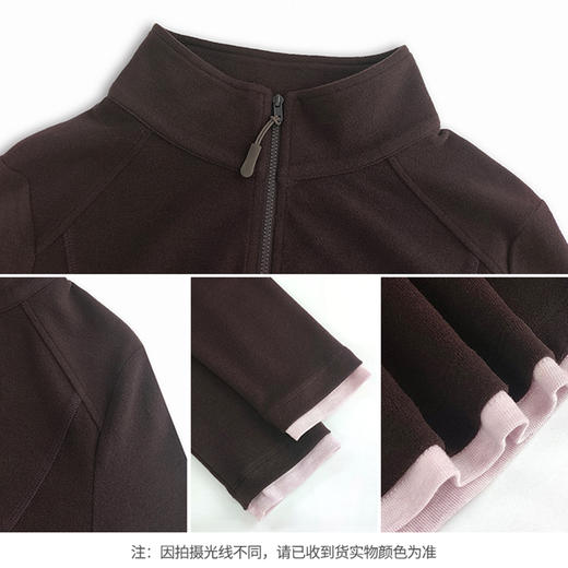 【商场同款】CNA5B55V “ 轻暖德绒衫” 假两件设计穿搭有层次 细腻贴服 温暖好穿 商品图8