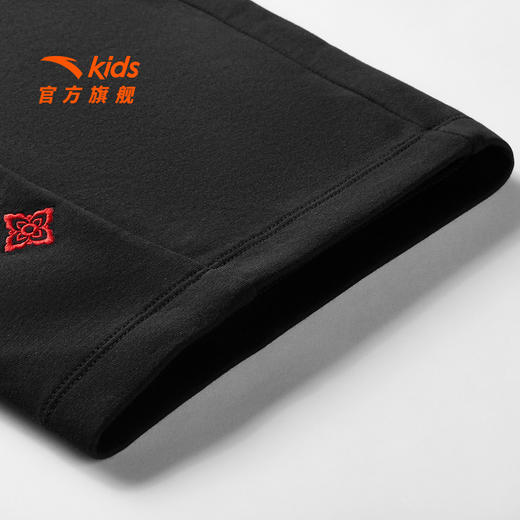 新年款安踏儿童女大童针织运动长裤2026年春新款亲肤中大童直筒裤362618713 商品图5