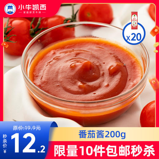 【拍下即包邮】番茄酱*20包（10g/包） 商品图0