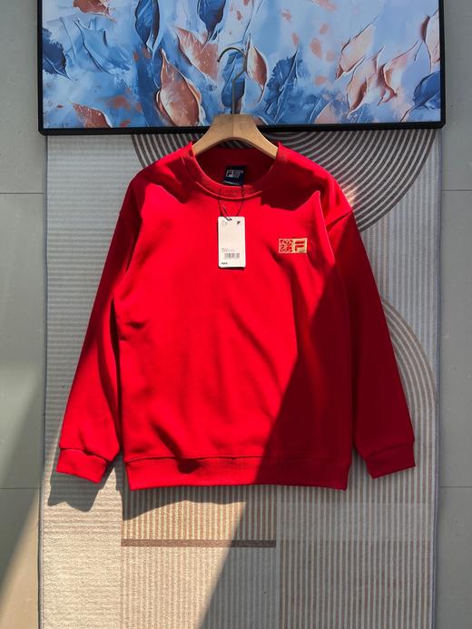 跨年售后 斐乐新年款男女情侣海棠花圆领卫衣 ggd 339132 商品图2