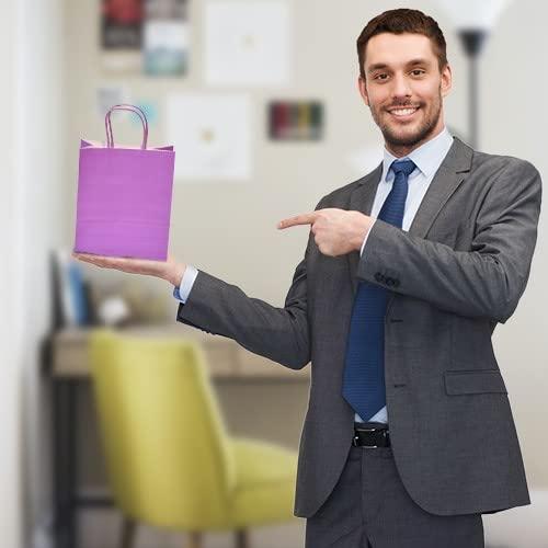 【24个】美国 Zufera 彩色牛皮纸袋 礼品手提袋 22*16*8cm 商品图6