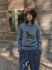 shyshystill/shy202510046/小马毛衣珍稀羊驼绒小版型灰色毛衣 商品缩略图2