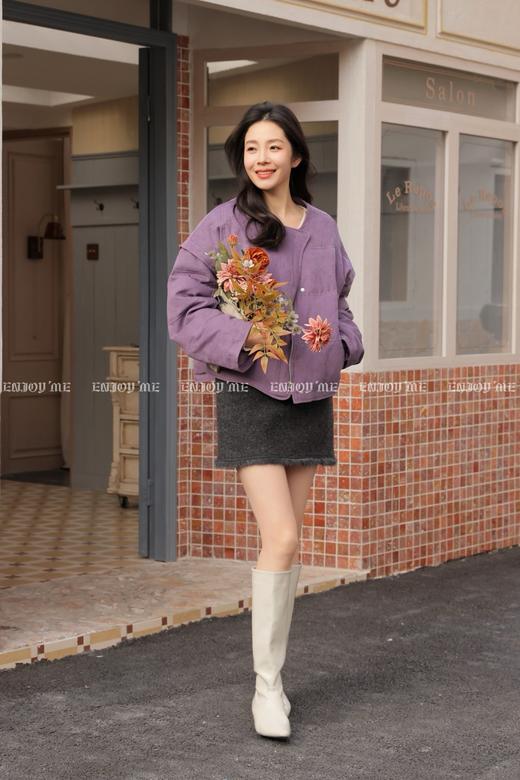 【门店同款】ENJOY冬季“暖冬软糖”糖果色羽绒服 169093644 商品图8