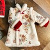 苏城纪【祺安】2025冬季新款儿童国风公主裙拜年服：女童新年战袍已就位！谁能拒绝这么可爱的女儿拜年呢～ 商品缩略图5