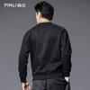 PINLI品立2025秋季新款男字母印花圆领宽松套头卫衣上衣青年潮牌BG253109019 商品缩略图3