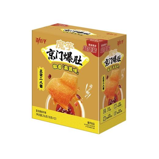 劲仔 椒香麻酱味京门爆肚魔芋制品 216g/盒 商品图0