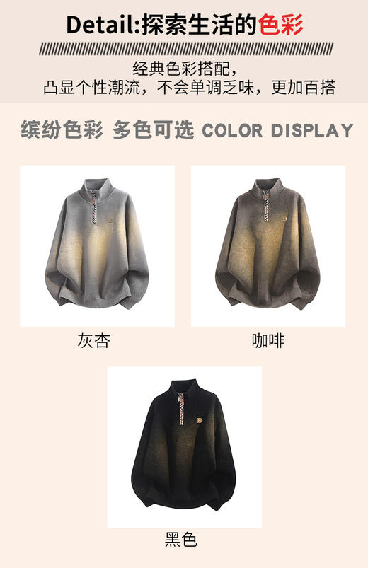 🔥紧急开团❗出口转内销【雪尼尔一体绒加厚毛衣】整批清仓📢一定要给家里的老少爷们买一件！ 商品图7