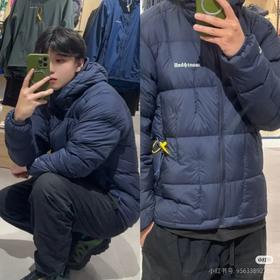 MONTBELL户外连帽拉链舒适透气800蓬鹅绒轻薄轻量羽绒服