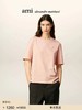 AMI立体ADC短袖T恤马卡龙色系情侣款粉色爱心立体压花短袖 商品缩略图0