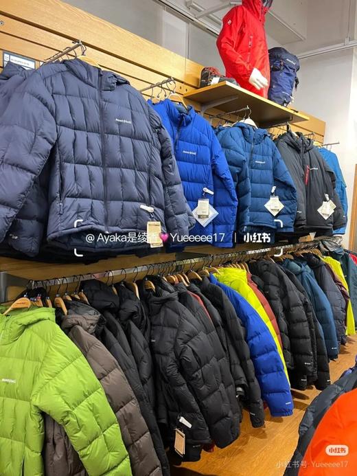 MONTBELL户外连帽拉链舒适透气800蓬鹅绒轻薄轻量羽绒服 商品图1