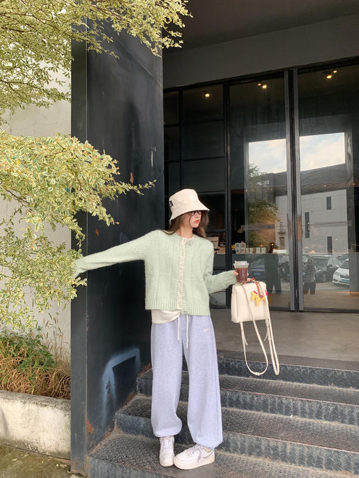 <曾小咸推荐>现货秒杀 ！微信超特价！ 2色腰头撞色束脚休闲裤 日常169.99 立减90 秒杀79.99！！ 商品图10