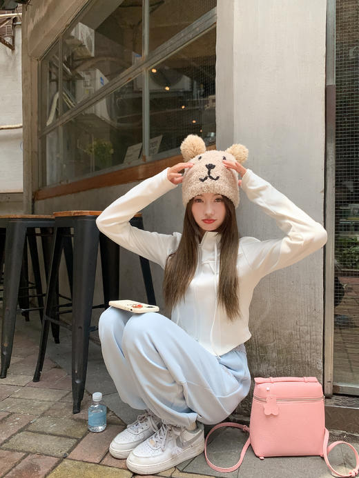 <曾小咸推荐>现货秒杀 ！微信超特价！ 2色腰头撞色束脚休闲裤 日常169.99 立减90 秒杀79.99！！ 商品图8