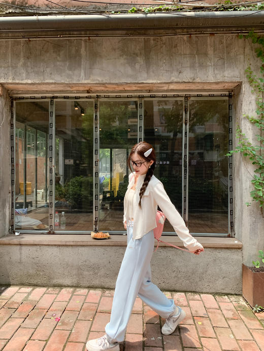 <曾小咸推荐>现货秒杀 ！微信超特价！ 2色腰头撞色束脚休闲裤 日常169.99 立减90 秒杀79.99！！ 商品图6