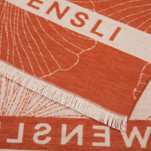 万事利 好事成双 【杏运满满】礼盒两条装 蚕丝丝绒围巾保暖外搭送礼自用 商品图2