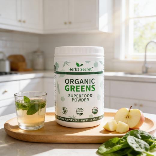 美国Herb’s Secret  SuperFood有機蔬果粉绿粉 300g 商品图9