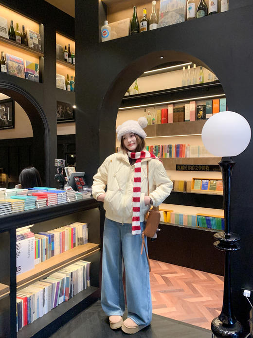 <曾小咸推荐>现货秒杀 ！微信超特价！韩系立领菱格棉衣外套 日常279.99 立减150 秒杀129.99！！ 商品图5