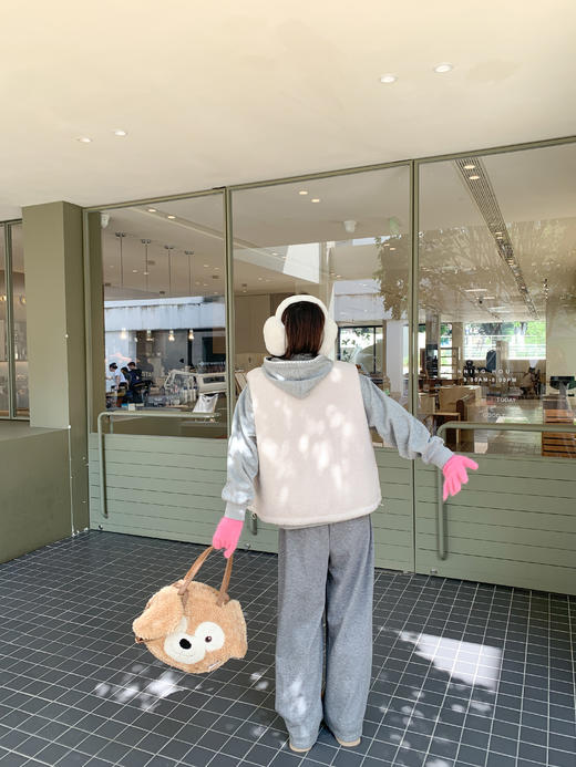 <曾小咸推荐>现货秒杀 ！微信超特价！复古双面穿格子马甲 日常259.99 立减140 秒杀119.99！刺绣卫衣 秒杀99.99！！ 商品图6