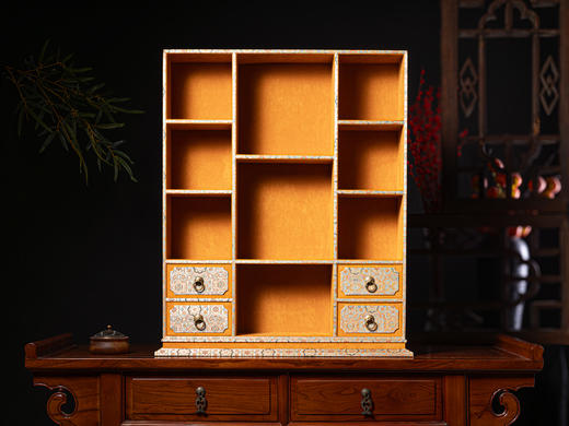 亿缘仟品®传承九宫格F龛多宝阁 商品图1