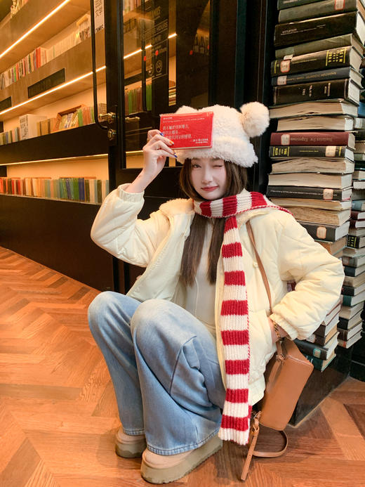 <曾小咸推荐>现货秒杀 ！微信超特价！韩系立领菱格棉衣外套 日常279.99 立减150 秒杀129.99！！ 商品图11