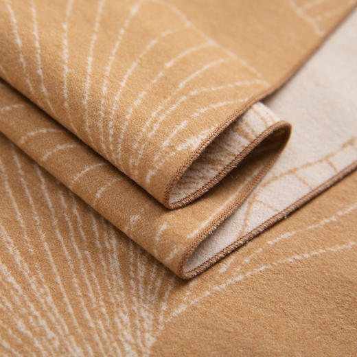 万事利 好事成双 【杏运满满】礼盒两条装 蚕丝丝绒围巾保暖外搭送礼自用 商品图9