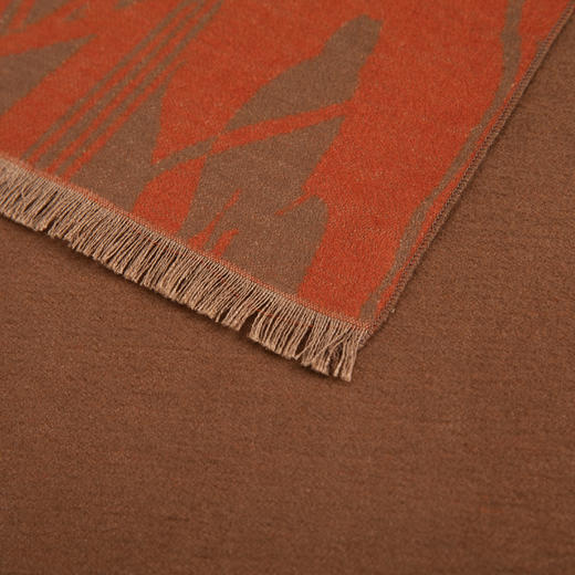 万事利 好事成双【瑞马踏金】礼盒两条装 蚕丝丝绒围巾保暖外搭送礼自用 商品图12