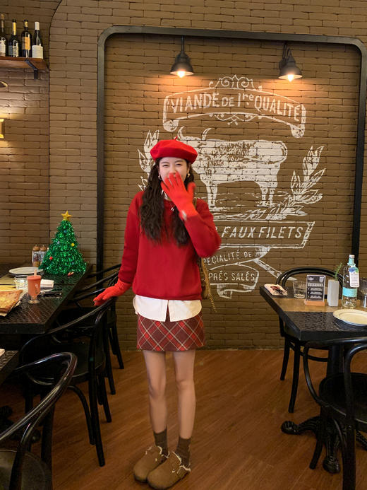 <曾小咸推荐>现货秒杀 ！微信超特价！红色卫衣 日常159.99 立减70 秒杀89.99！！卡其色衬衫  秒杀89.99/件！！ 商品图13