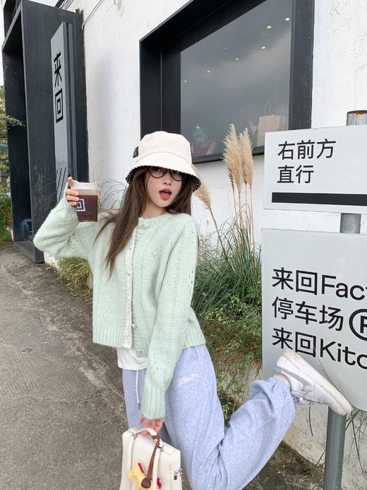 <曾小咸推荐>现货秒杀 ！微信超特价！ 2色腰头撞色束脚休闲裤 日常169.99 立减90 秒杀79.99！！ 商品图11