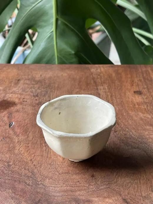 磁州窑白釉印花莲瓣纹八方杯，顺丰包邮 商品图14