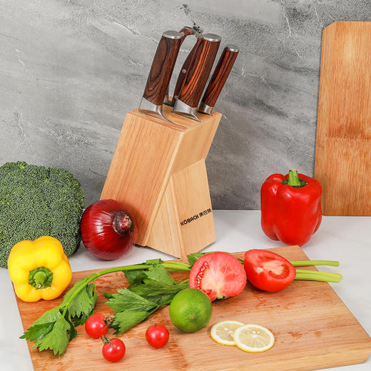 康巴赫彩木套刀5件套KDT5A【分仓直发，72小时发货，周末节假日不发货】 商品图3